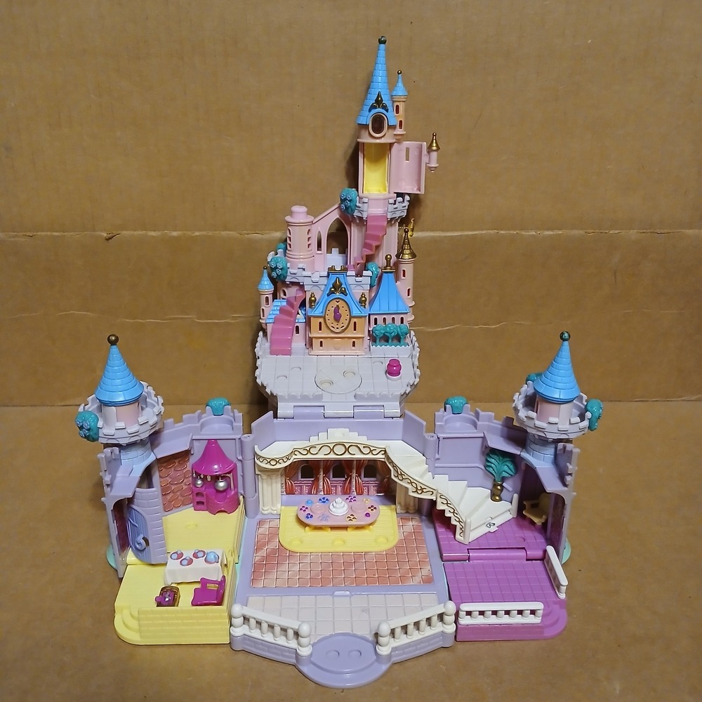 Bluebird 1995 Disney Polly Pocket Cinderella Enchanted Castle Only